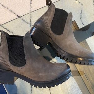 Bueno Blundstone Dark Grey Boots Booties Size 38